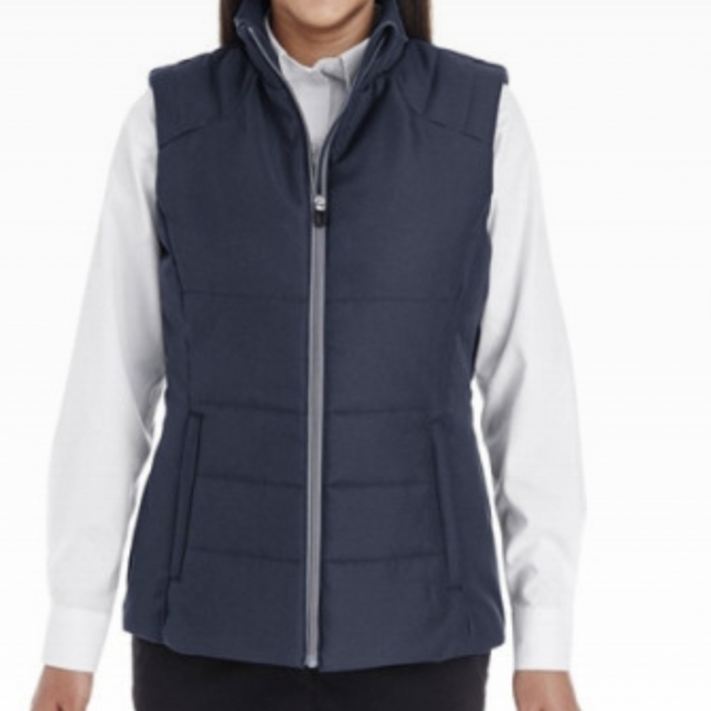 North End Warm Logik Women's Navy Insulated Vest Size Small NWOT - Picture 3 of 11
